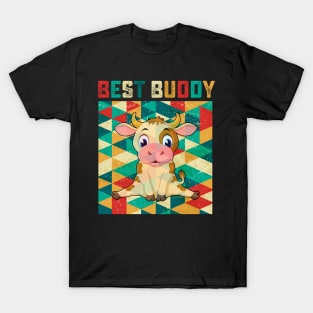 Best Buddy Cow T-Shirt